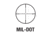 AIM Sports Inc 4X32mm Compact Rifle Scope w/ Rings, Mil-Dot Reticle