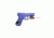 Aimshot Red Laser Sight w/ Rail Mount System &amp; Button - Pistols, Black 6132B