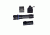 AimSHOT White Wireless Tactical Flashlight Kit with Quick Release Rail Mount, Black TX890-WH