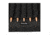 Allen Buttstock Nylon Cartridge Holder, Black, 9 Rifle Shells - 206