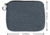 Allen Pistol Pouch Charcoal Neoprene, 9in, Charcoal, 3637