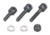 Allen No Hardware Gun Sling Swivel Set, Black, 14424