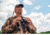 Alpen Trail-Tec 10X25 Compact Binoculars - LCD digital compass, thermometer, clock 615
