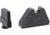 Ameriglo Black Suppressor Set Sight Flat Notch Classic .507 Height .150 Width For Glock Pistols