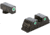AmeriGlo Classic 3 Dot Tritium Night Sight Set for Walther PDP w/Front Green Tritium White Outline/ Rear Green Tritium Black Outline, WA-119