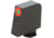 AmeriGlo Glock Pro-Glo Tritium Front Pistol Sights, Front Only - Green Tritium Orange Outline Front .407in H .125in W, GL-212-407-O