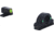 AmeriGlo SIG Ghost Ring Sight, Green Tritium LumiGreen Outline FRONT, Green Tritium REAR, SIG, SG-325