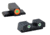 Ameriglo Tritium Front/Rear Combo Sights Green Dot White Outline Rear And Green Dot Orange Outline Front For Springfield XD/XDM/XDS
