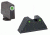 Ameriglo Tritium Front Rear Tall Suppressor Set, green green GL-152