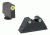 Ameriglo Tritium Front Rear Tall Suppressor Set, green green GL-333