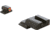 AmeriGlo Tritium Night Sight Set, M&amp;P Shield, ProGlo Front Orange Outline, Black Rear SW-443