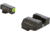 AmeriGlo Tritium Night Sights, For Glock 20/21 Pro i-Dot set GRN / Lime Outline ProGlo Front with single GRN Rear GL-303