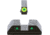 AmeriGlo Trooper Sets for Walther PDP w/Green Tritium LumiGreen Outline Front/ Green Tritium Black Outline Rear, WA-819