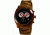 AND Watch Brown Zeno Watch, 24 Hour Dial Time Zones - ADWZENO.CBK