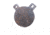 AR500 Armor 1/2 inch Steel Target, Gong, 4in, 9931