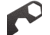 Area 419 Hellfire Aluminum Wrench, Black Nitride, 419-HF-WRENCH