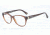 Armani EA3024 Single Vision Prescription Eyeglasses 5198-52 - Transparen Brown Frame