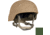 ArmorSource AS-200 NIJ IIIA Ballistic Helmet, Regular Cut, Cam Green, Extra Large, 200XLRCCGS
