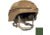 ArmorSource AS-200 NIJ IIIA Fully Loaded Ballistic Helmet, Regular Cut, Cam Green, Extra Large, 200XLRCCGSU3LR3KV2