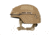ArmorSource AS-200 Full Cut NIJ IIIA Fully Loaded Ballistic Helmet, Coyote Brown, Small, 200SRCCBSU3LR3KV2
