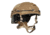 ArmorSource AS-223 Enhance Trauma Fully Loaded Reduction Helmet, High Cut, Coyote Brown, Small, 223SHCCBSR20P15U3LR3KV2