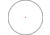 Athlon Optics Midas Strobe 1x25mm Reflex Red Dot Sight, 2 MOA, Black, 403064