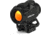 Athlon Optics Midas Strobe 1x25mm Reflex Red Dot Sight, 2 MOA, Black, 403064