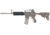 AR-15 Carbine Two Piece Forend mounted to rifle