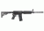Advanced Technology International - ATI AR-15 TactLite Six Position Mil-Spec Stock With Military Buffer Tube Assembly Destroyer Gray