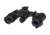 ATN PS31-2 Dual Tube Night Vision Goggle/Binocular BNVD 51 FOV, Gen 2+, 60-64lp/mm - P43 Green Phosphor, Black, NVGOPS3152G