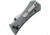 Auxiliary Manufacturing Coffin Tanto Crossbar Lock Gry, AUX005GRY