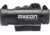Axeon 2218667 MDSR1 W/Riser 1x 20mm 2 MOA Red Dot Black