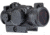 Axeon 2218667 MDSR1 W/Riser 1x 20mm 2 MOA Red Dot Black