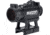 Axeon 2218667 MDSR1 W/Riser 1x 20mm 2 MOA Red Dot Black