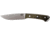 Bark River Fox River Fixed Blade Knife, 4in, A2 Tool Steel, Drop Point Blade, Satin, Green Canvas Micarta Handle, 01-113MGC