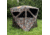 Barronett Blinds Tag Out Hub Hunting Blind with blaze orange safety panels, Bloodtrail Woodland, 3-Person, TA350BT