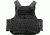Loaded Gear VX-500 Plate Carrier Tactical Vest, Black, 20.5 in. Long, Adjustable 44-to-57-in. Torso 193914