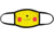 Bartact Kids Reversible 2 Ply Polyester Reusable Washable Face Mask Cover w/ Filter Slot, Small, Pokemon Pikachu, FMPOKEMN