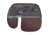Bateman Bubba 3 Finger Split Cordovan Tab Suede, Black, Medium, ETABCRM