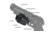 Beamshot Green Laser Sight , CR2, Green, Black, 157-94021G