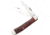 Bear and Son Knives 2 Blade Trapper Folding Knife, 3.13in, High Carbon Stainless Steel, Rosewood Handle, 254R