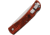 Bear &amp; Son Cutlery Rosewood Folding Knife, 4.5in Closed, 3.5in Satin Stainless Steel Blade, Rosewood Handle, 238LR
