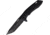 Bear &amp; Son Cutlery Sideliner Linerlock Black G10 BC61535