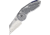Begg Knives Micro Burst Button Lock Gray, BG059