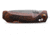 Benchmade 15062 Grizzly Creek Folding Knives, 3.49 in, CPM-S30V Steel, Hunting, Brown Handle, 15062