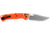 Benchmade 15535 Taggedout Folding Knife, 3.5in, CPM-154 58-61 HRC, Reversible Tip-Up, Orange, 15535