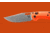 Benchmade 15535 Taggedout Folding Knife, 3.5in, CPM-154 58-61 HRC, Reversible Tip-Up, Orange, 15535