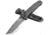 Benchmade 537SGY-03 Bailout Folding Knives, 3.38 in, CPM-M4 Steel, Tactical, Black Handle, 537SGY-03