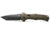 Benchmade Claymore Automatic Folding Knife, 3.6in, CPM-D2, Tanto, Grivory Ranger Green, 9071BK-1