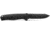 Benchmade Autocrat Automatic Folding Knife, 3.3in, Coated, Reverse Tanto, G10 Black Handle, 8551BK